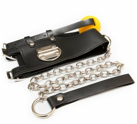 Кляп с ошейником Пикантные штучки BDSM